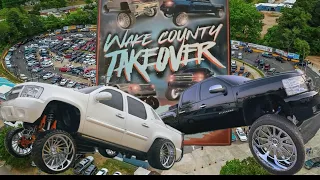 Worlds most squatted trucks TAKEOVER Wake County, NC | Drippin & EL truck show 2k24