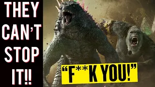 Audiences give woke critics the FINGER over Godzilla X Kong: The New Empire! Box Office EXPLODES!