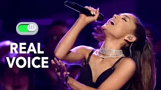 Ariana Grande | REAL VOICE (Studio Vs. Live Voice) Without Autotune