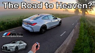 POV 2024 BMW M4 G82 Competition XDrive | 510HP High Speed Sunrise chase! | Pure Drive Vibes