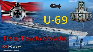 U-69-Deutsches U-Boot T6*⚓️ in World of Warships [PC] 🌊✌️ Erste Tauchversuche