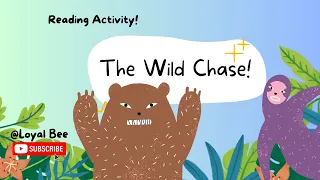 "The Wild Chase: Bear's Quest for Honey 🍯 | Fun Reading Activity for Kids"