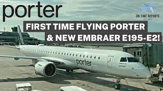 Porter Airlines NEW Embraer E195-E2 from Toronto to Vancouver TRIP REPORT