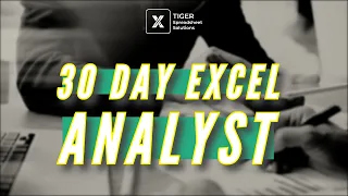 Can You Become An Excel Analyst In 30 Days? (COURSE OVERVIEW)