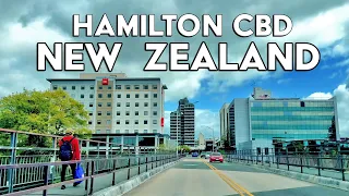 Hamilton City Center | Hamilton New Zealand City Tour | 4K