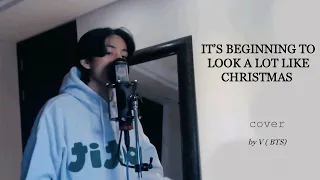 It's beginning to look a lot like christmas By. V (BTS) •Sub Español•&•Lyrics•