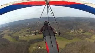 Hang Gliding Crash Lookout Mountain, March 15, 2014