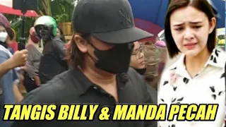 TANGIS BILLY & AMANDA PECAH SAAT DI TINGGAL SABAHAT DEKAT NYA ,