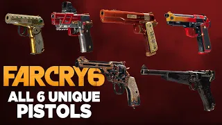 Far Cry 6 - All 6 Unique Pistols
