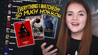 EVERYTHING I WATCHED IN JANUARY | Monthly Letterboxd Recap January 2023 | Spookyastronauts