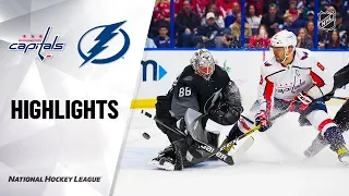 NHL Highlights | Capitals @ Lightning 12/14/19