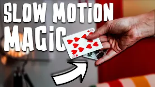 EXPERT Sleight of Hand in SLOW MOTION!!