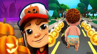 Subway Surfers vs Run Baby Run Android Gameplay HD