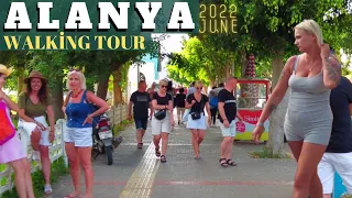 ALANYA SARAY NEIGHBORHOOD WALKING TOUR JUNE 2022 ! ANTALYA TURKEY HOLIDAY TURKEY TRAVEL 4K VIDEO