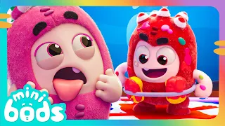 NEW! Paint Time Trouble | Minibods | Cute Cartoons for Kids @Oddbods Malay