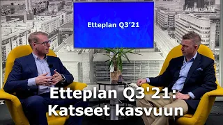 Etteplan Q3'21: Katseet kasvuun