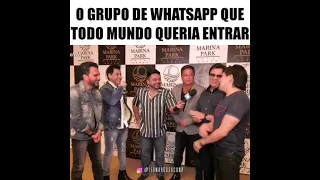 Leonardo, foi expulso umas cinco vezes no grupo depois do Whatsapp ele mandar besteira.kkkkkkkk