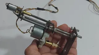 How to make an efficient miniature drill press _ How to make a base drill _ Automatic drill