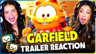 THE GARFIELD MOVIE Trailer Reaction! | Chris Pratt | Samuel L. Jackson