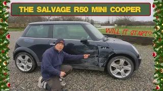 I Bought A Salvage R50 Mini Cooper For £200! #MiniMayhem #minicooper