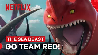 Let’s Go, Team Red! 🦀 | The Sea Beast | Netflix Philippines