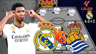 REAL MADRID VS REAL SOCIEDAD || REAL MADRID POTENTIAL STARTING LINEUP LA LIGA 2023 MATCH WEEK 5