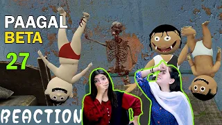 PAAGAL BETA 27 REACTION | Jokes | CS Bisht Vines | Desi Comedy Video | School Classroom Jokes