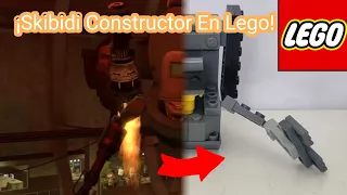 ¡Skibidi Constructor En Lego! FULL TUTORIAL EN PANTALLA COMPLETA