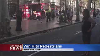 Several Deaths Reported After Terror Attack In Barcelona