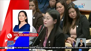 Sen. Hontiveros - Exec. session, ilulunsad para sa imbestigasyon tungkol kay Mayor Alice Guo