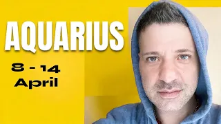 AQUARIUS Tarot ♒️ IMPORTANT NEWS & The Best Confirmation Ever!! 8 - 14 April Aquarius Tarot Reading