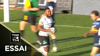 TOP 14 - Essai de Setariki TUICUVU (CAB) - Brive - Agen - J20 - Saison 2020/2021