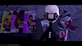 SFM FNAF FIVE NIGHTS AT FREDDY'S SISTER LOCATION SONG Left Behind Music Video by Da Games