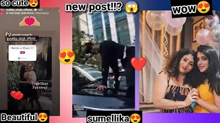 Sumellika latest updates | Sumedh Mudgalkar and mallika singh❤new pics and video of instagtram 😍📷