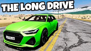 ❄️ THE LONG DRIVE W BEAMNG.DRIVE!?