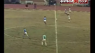 1988 Зенит (Ленинград) - Жальгирис (Вильнюс) 1-2 Чемпионат СССР по футболу