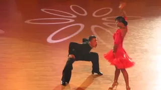 Andrey Gusev - Elizaveta Cherevichnaya, Cambrils 2013, WDSF GrandSlam latin, final - chachacha