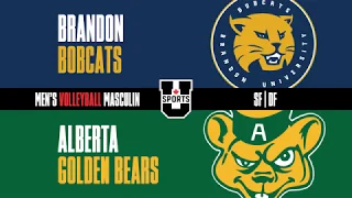 RECAP 2019 U SPORTS Men's volleyball Championship SF#1: Alberta vs Brandon