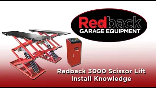 Redback by Unite RB3000 Scissor Lift Install Part 2 Knowledge