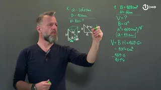 Domaća zadaća za 9. razred: Matematika - Zapremina četverostrane prizme