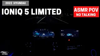 2022 Hyundai IONIQ 5 Limited AWD - Night POV Test Drive - ASMR Electric Car