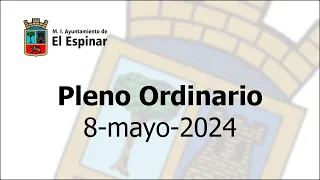 Pleno Ordinario del 8de mayo de 2024