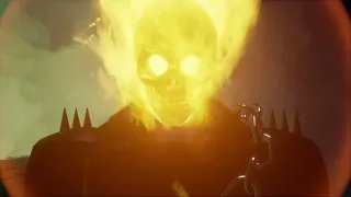 Ghost rider transformation test for upcoming animation