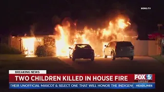 2 Children Killed In Chula Vista House Fire