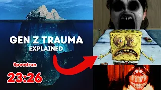 GEN Z Trauma Iceberg Explained Speedrun