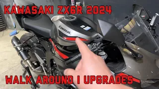 Kawasaki ZX6R 2024 | WALK AROUND | UPGRADES