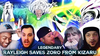 Rayleigh Saves Zoro From Kizaru ! Reaction Mashup