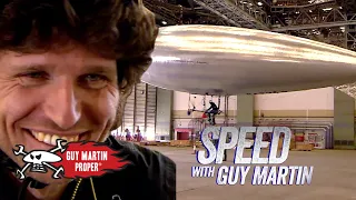 Guy's airship driving test | Guy Martin Proper