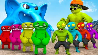 Rescue Evolution of Team HULK VS Bad Guy Garten of Banban | HULK 2D 3D Animation IRL