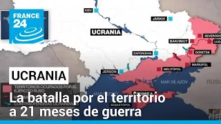 Se estima que Rusia controla el 17,5% del territorio ucraniano tras 21 meses de guerra • FRANCE 24